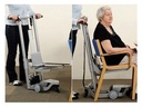 Chair transport - Electrically height adjustable and tiltable