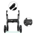 Rollz Motion Rhythm Parkinson rollator met antifreeze systeem | 3 signalen & rolstoel functie