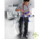 Neck strap for crutches