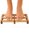 Rouleau de massage des pieds en bois