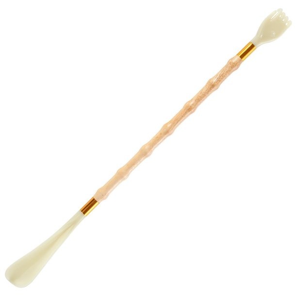 Shoe puller with back scratcher