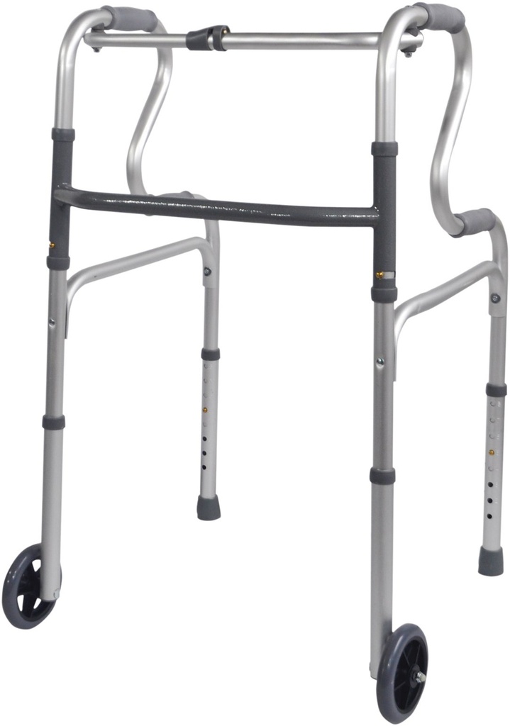 Déambulateur pliable à 2 roues