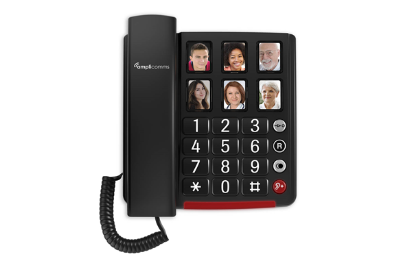 hoorntelefoon met 6 fototoetsen 