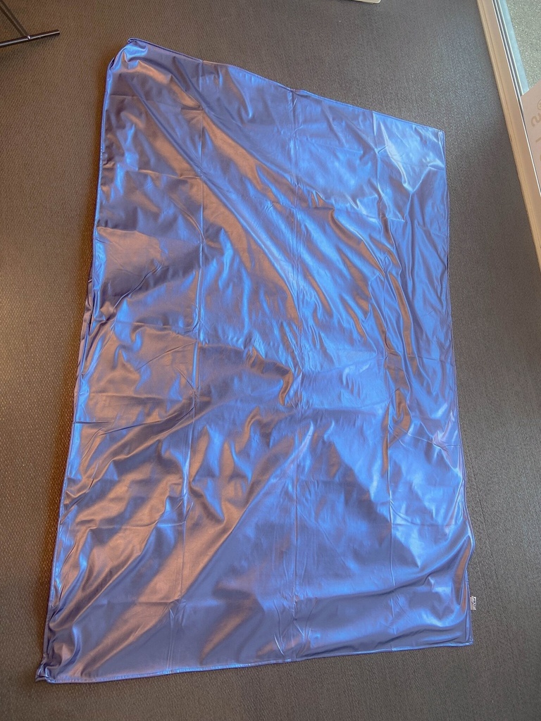 PU-Bezug für Gewichtsdecke 140 x 200 cm, blau