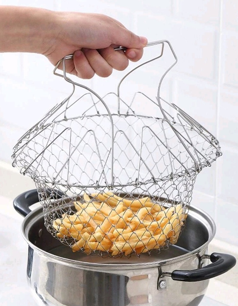 Panier de cuisson en acier inoxydable