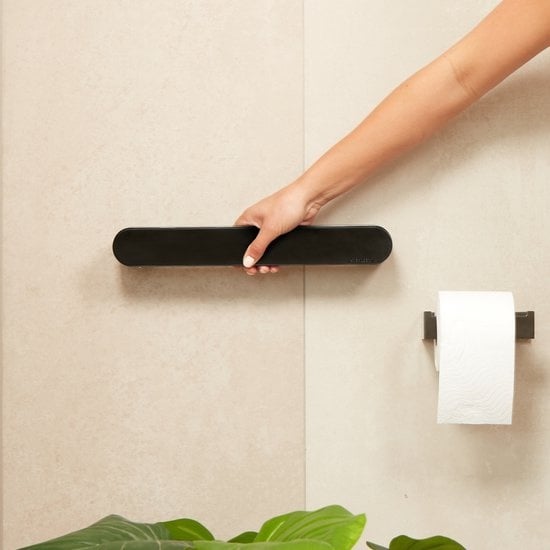 Design Wandbeugel - Charcoal black