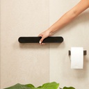 Design Wandbeugel - Charcoal black