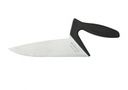 Ergonomische vleesmes Soft Touch, zwart