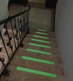 Roll of 3 meters of self-adhesive, reflective tape