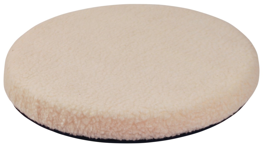 Chaise pivotante pivotante avec housse en polaire