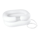 Inflatable hair wash tub