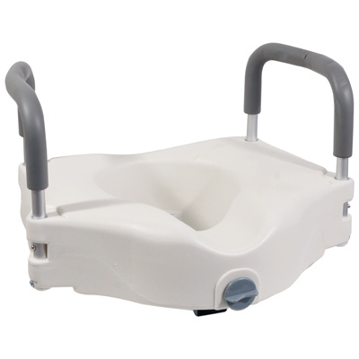 Erhöhter Toilettensitz mit Armlehnen
