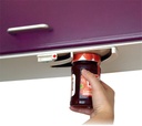 Under-counter jar opener