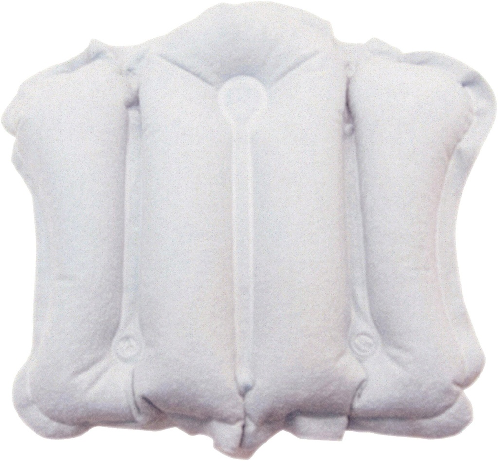 Inflatable bath cushion