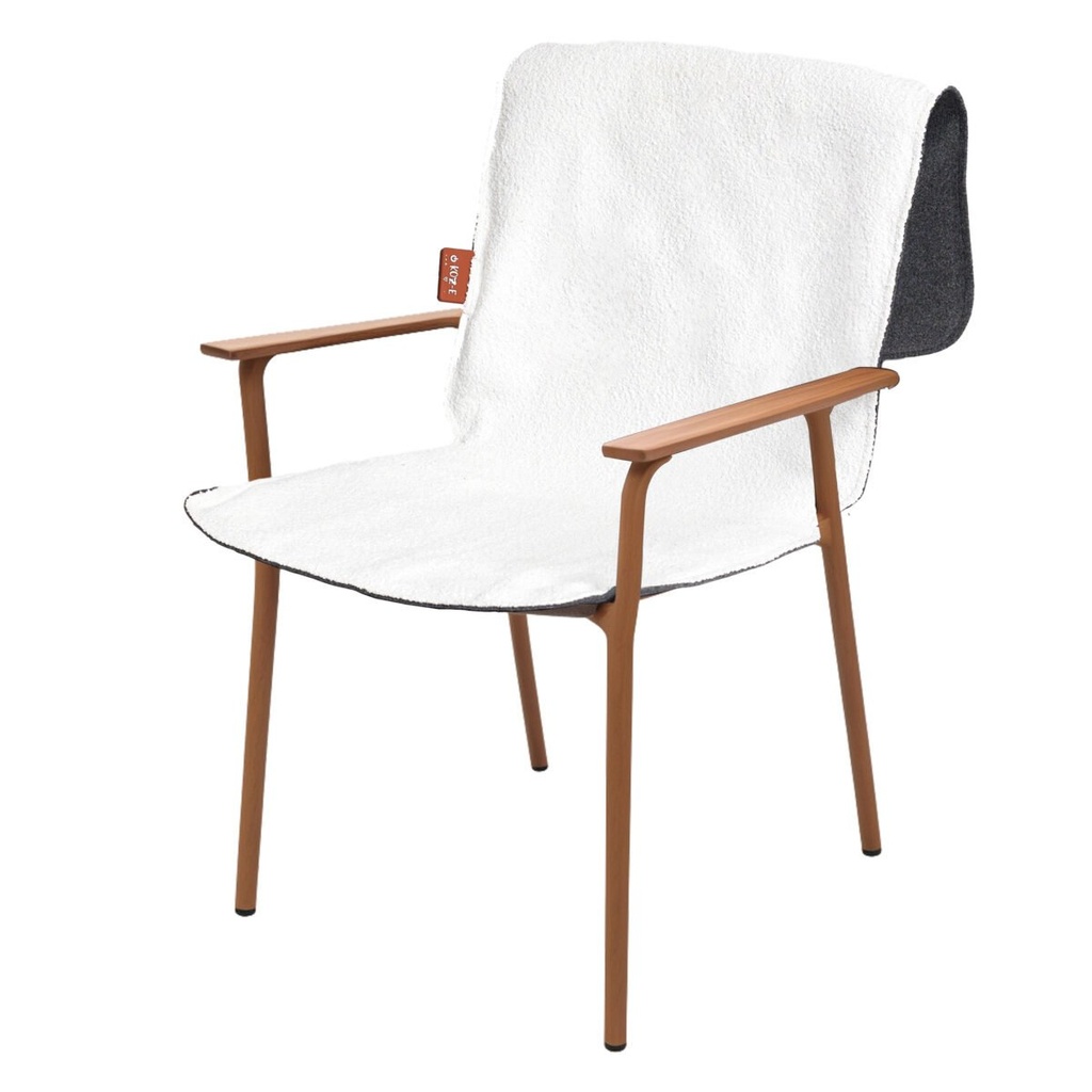 Couverture chauffante pour chaise (41 x 139 cm) 