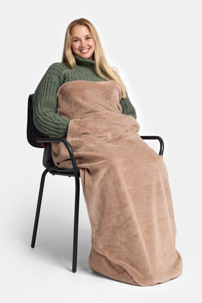 Decke mit Fußsack 140x102cm