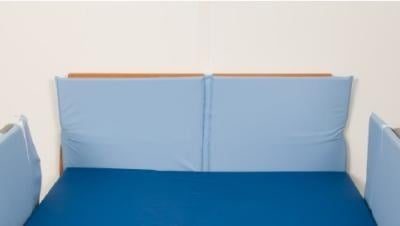 Protection pour tête et repose-pieds pour lit, mousse