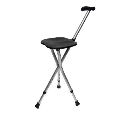 Gehstock mit Sitz (3 Stöcke)