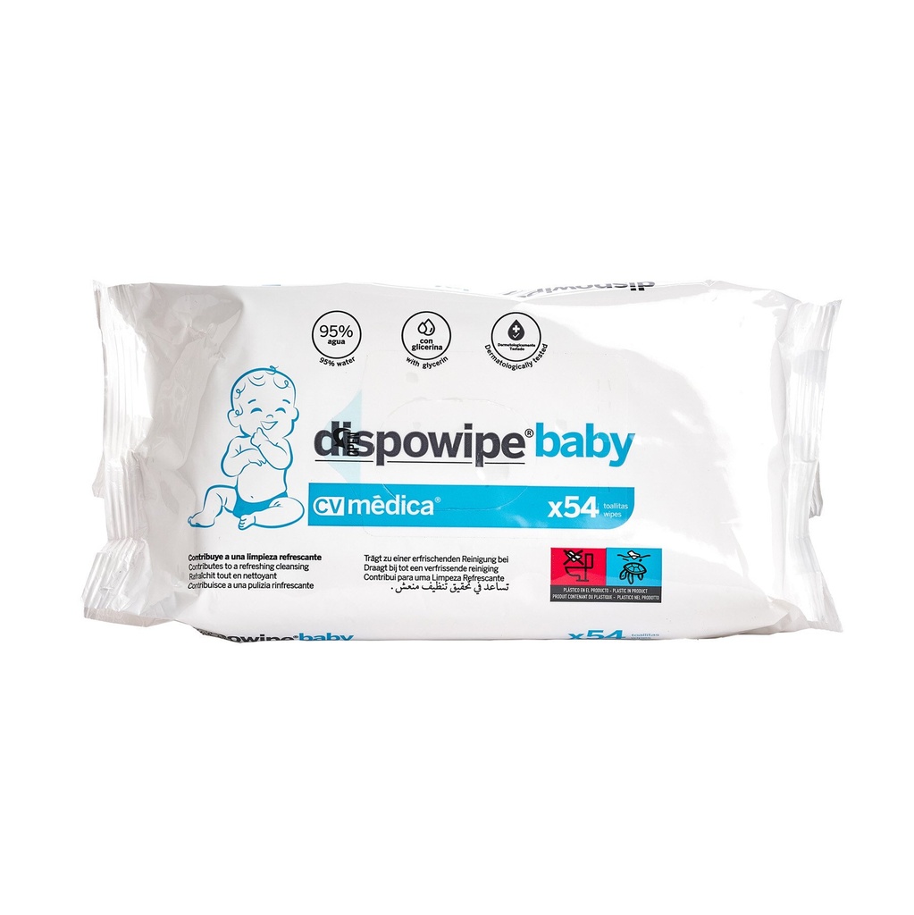 Baby wet wipes with 95% water