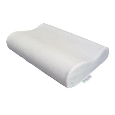 Small ergonomic pillow made of natural memory foam