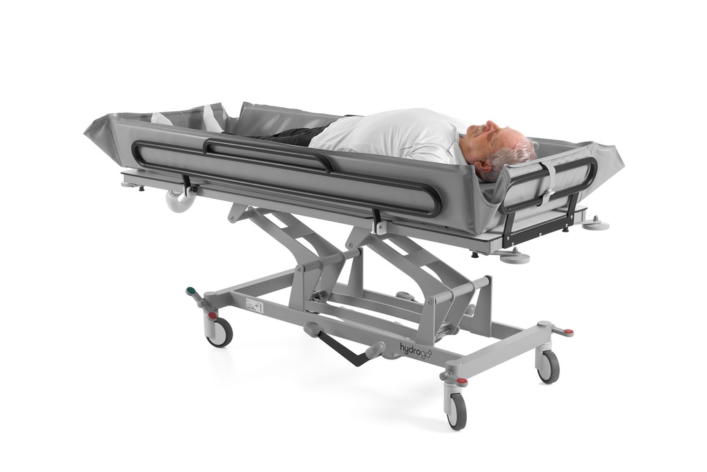 Hydrogo hydraulic shower stretcher