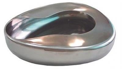 Stainless steel bedpan