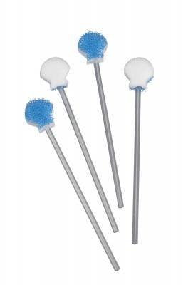 Gratte-langues en mousse, double face - Paquet de 20