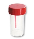 Feces jar with spatula - Bag of 20