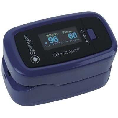Spengler Oxystart Digitales Sauerstoffsättigungsmessgerät + Aufbewahrungstasche