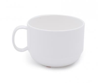 Polycarbonate coffee cup, white