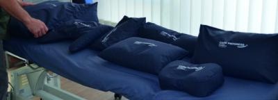 Kussenset voor fysiotherapie.