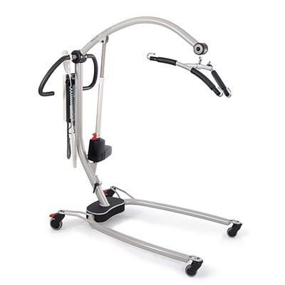 Ergolet Solar 185 electric passive lift with 3-point tilt yoke, silver-grey