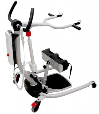 Ergolet Stellar 170 Aktiv-Lifter mit elektrischer Beinspreizer-Funktion, neue Ausführung, silbergrau.