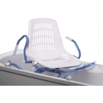 Spidra 600 draaibaar badstoeltje 360°, met opklapbare armleuningen.