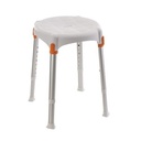 Tabouret de douche rond réglable Bello de Gcare Home