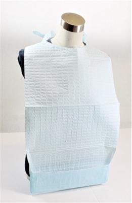 Boite de 6 x 100 bavoirs, à usage unique
