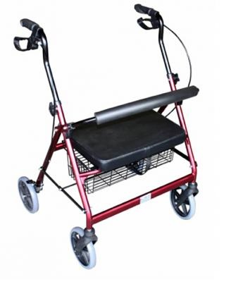 Déambulateur pliable 4 roues Fortissimo