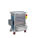 PRECISO medication trolley with 9 modules