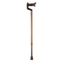 Canne de marche aluminium - bronze