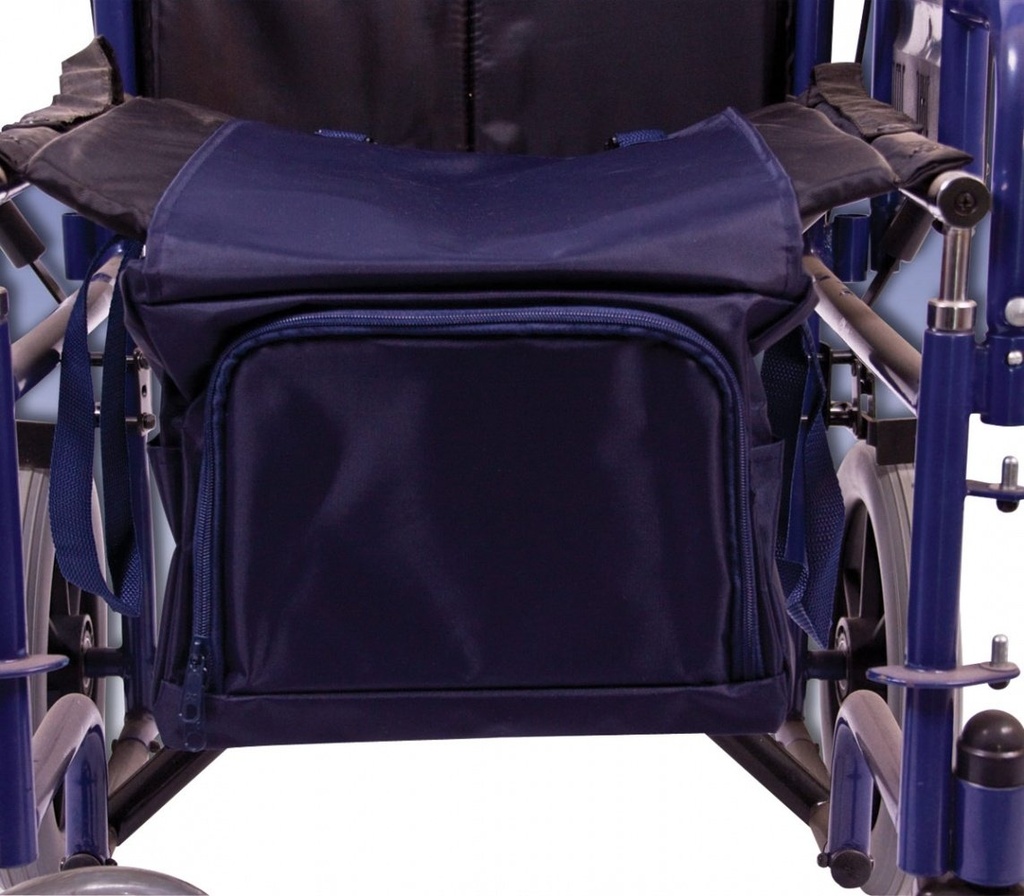 Sac à placer sous le siège du fauteuil roulant