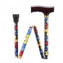 Foldable walking stick - bubble