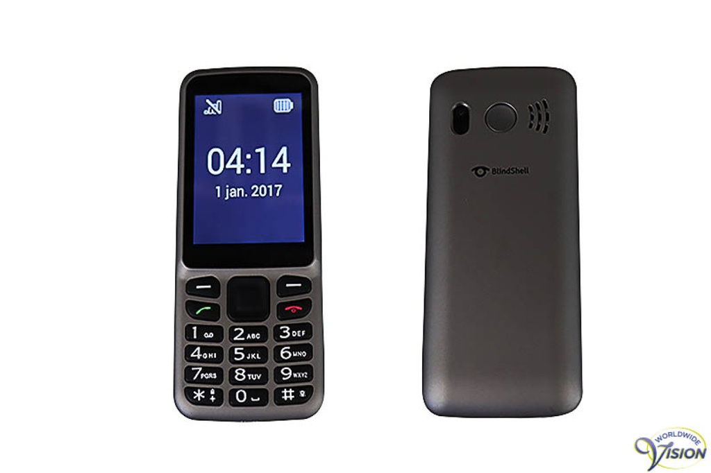 Sprekende GSM : Blindshell Classic Lite Gsm Grijs