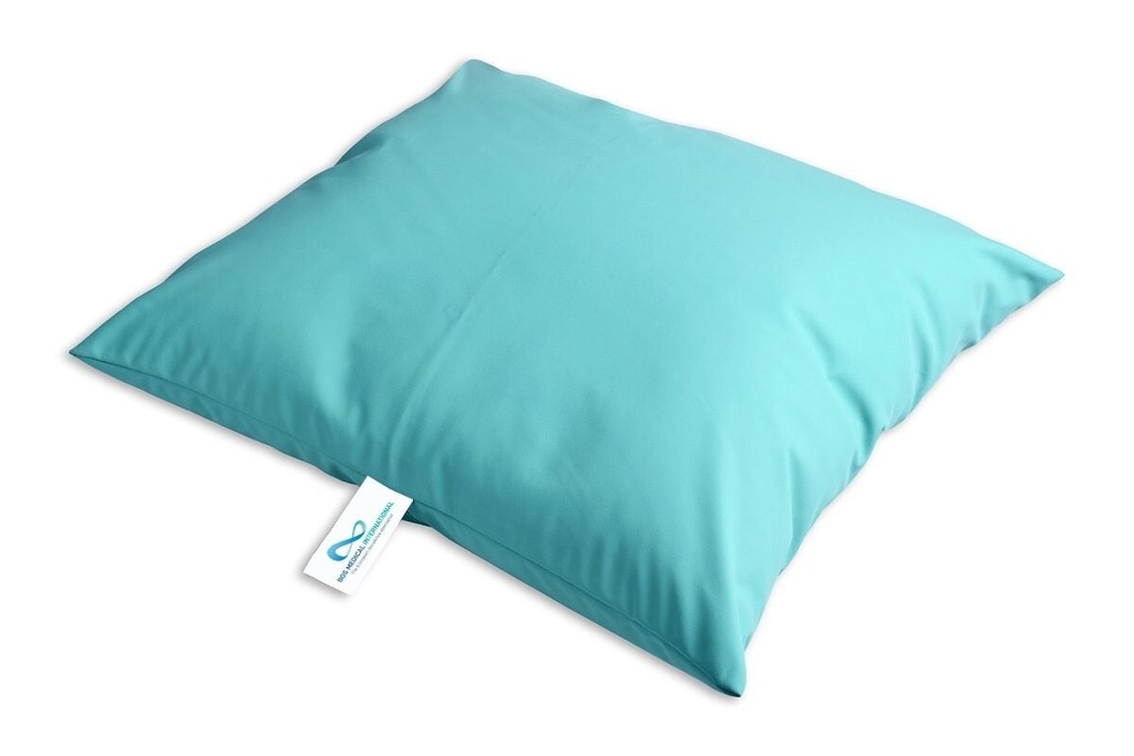 Hoofdkussen "JASIEK" 45x45 cm met verwijderbare PU hoes