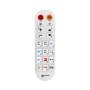 photo de la télécommande du téléviseur Geemarc 100