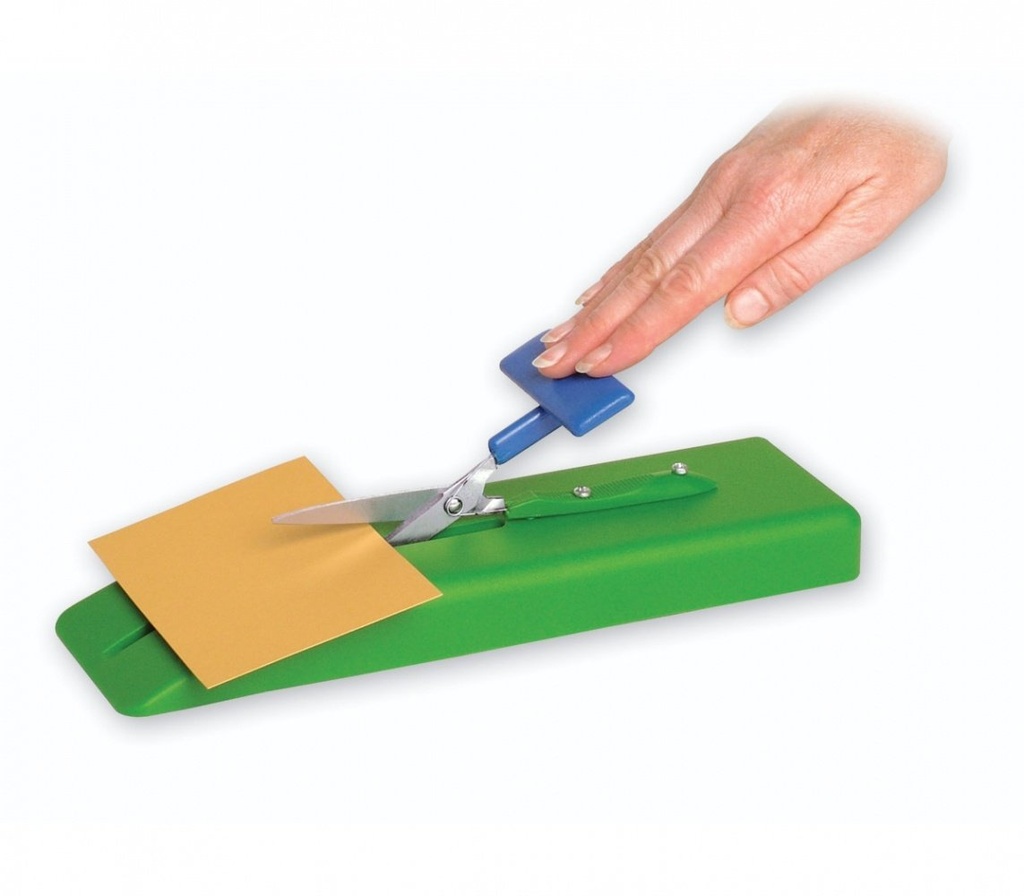 Ciseaux de table sur base en plastique