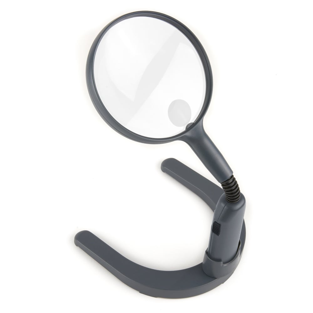 Loupe sur pied avec éclairage LED