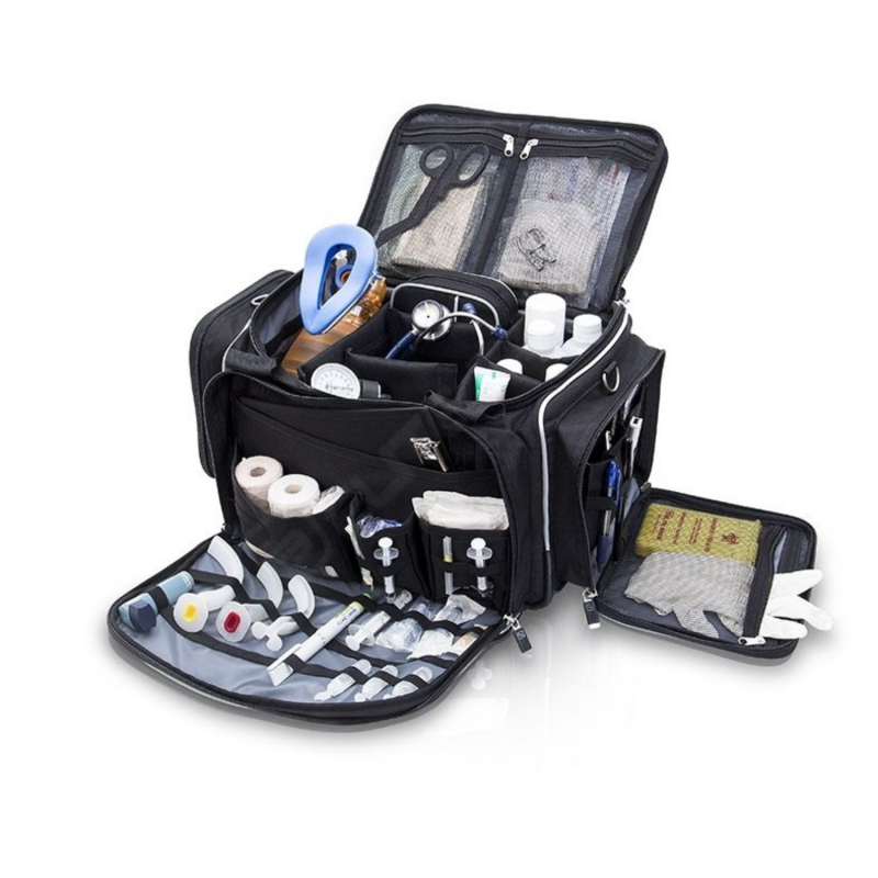 Doctor's bag - Elite Medic's medical bag - Black