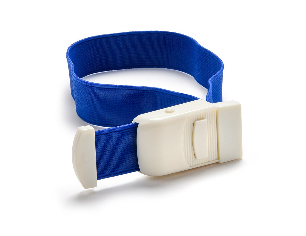 Kabelbinder aus Kunststoff, blau