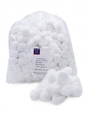 Boules de coton hydrophiles non stériles - Sachet de 500