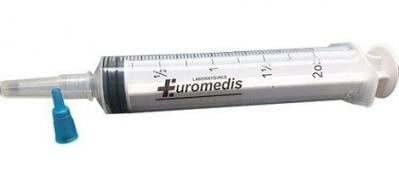 Seringue 3 en 1, 50 ml - alimentation par sonde, cathéter, embout Luer Slip - Boîte de 100